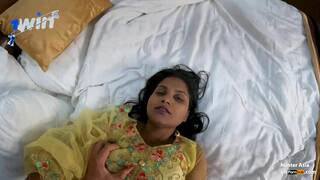 Falling in enjoy with bhabhi ji - Smoking Love - deep-throating boobs,