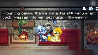 Frostbite Furry THREESOME with randoms [PonyTown ERP]