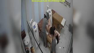 beauty salon camera hacked leaked videos
