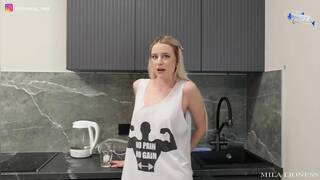 Real couple, homemade, fledgling porn with a petite, gorgeous lady and