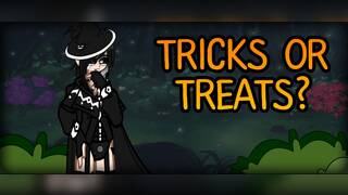 Tricks or treats? \\ Сладости или гадости ? ( Sex with my OC // Секс с моей ОС  )