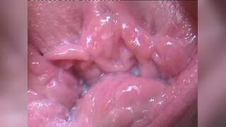 female organ irritated by masturbation