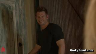 Blonde MILF Slaves Anal Domination