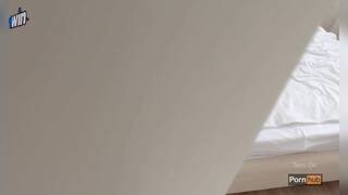 Sneaky stepsis let me peep, her fuckbox fucked-up fantasy, missionary POV. Best