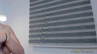 Big Tits Babe Toys Her Tight Pink Pussy