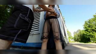 Rough Anal Sex in the Forest