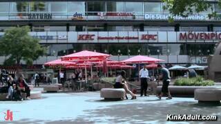 Amateur Dogging Sex Creampie Gangbang With Horny Cum Slut Bijou And Tommy Pistol