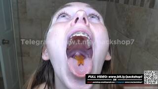New Fetish - Hungry women devouring live fish and mice.