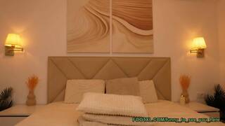 Sexy pantyhose legs in front of you