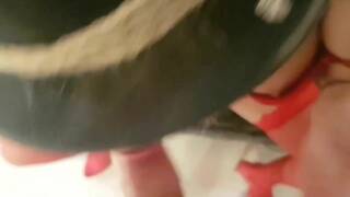 Big-Titted Blonde Stepmom Gives In To Stepson's Desires