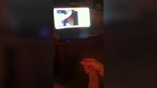 Sexy Girl With Glasses Playing And Sucking For A Big Cock Dude On Cam