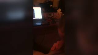 Sexy Girl With Glasses Playing And Sucking For A Big Cock Dude On Cam 2