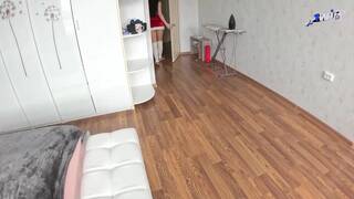 Fucking a stranger with congenital boobies and lengthy legs, Snow Maiden with