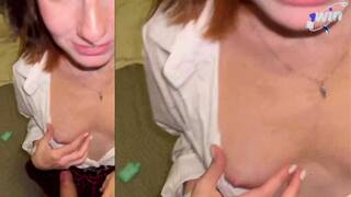 Real duo homemade with creampie and labia play - super boning scorching