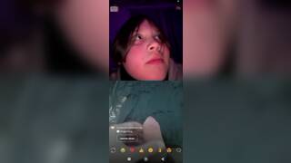 Mostrando mi verga en ometv clip