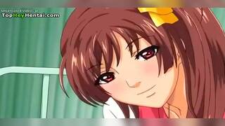 Horny teens with big tits have sex