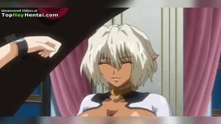 Sexy busty babe getting fucked by naughty man