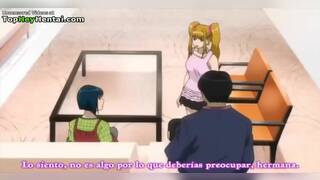 Horny babe with sexy big boobs masturbates