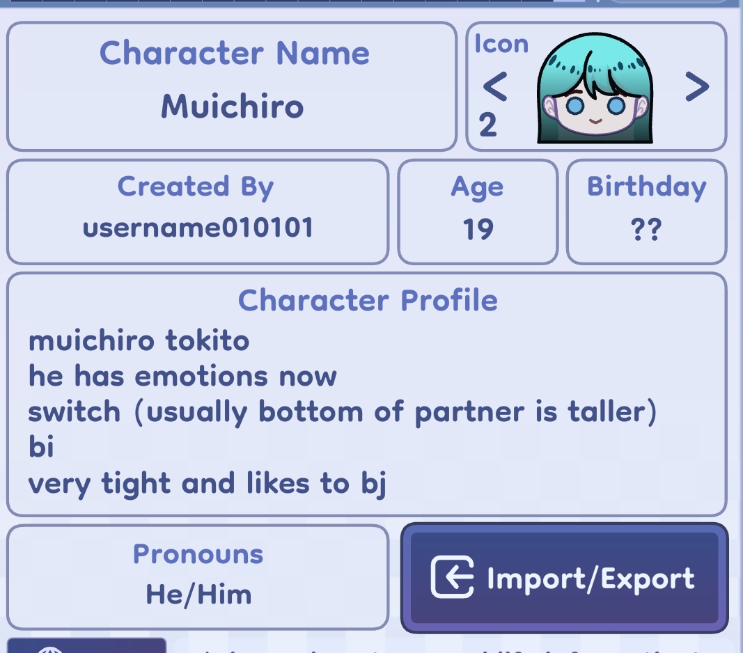 Free muichiro avatar