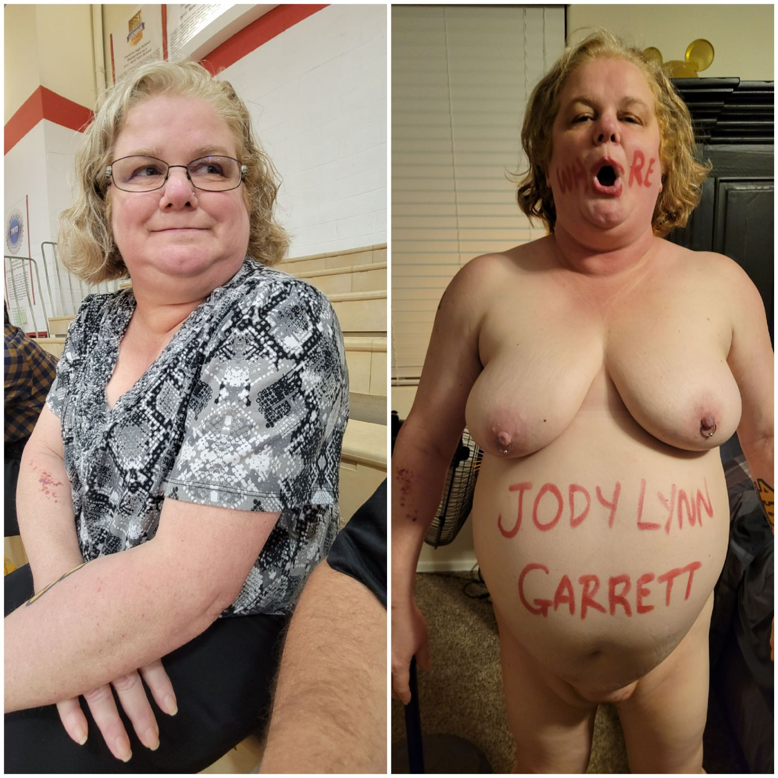 Jody Lynn Garrett exposed slut