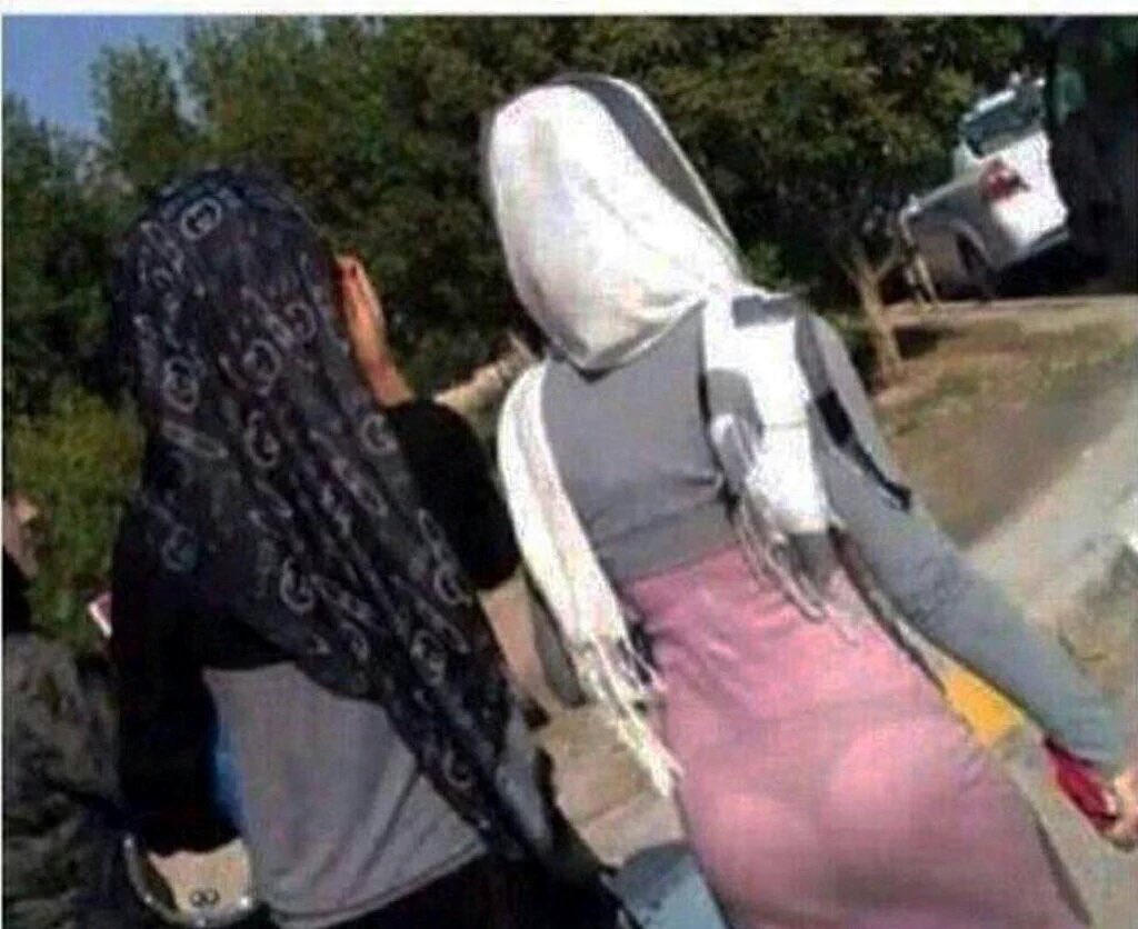 Hot Hijab wearing Muslim women