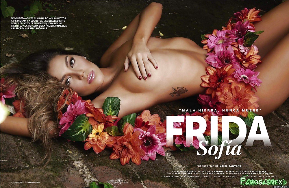 Frida Sofia Guzman Nude Posing for Playboy Mexico