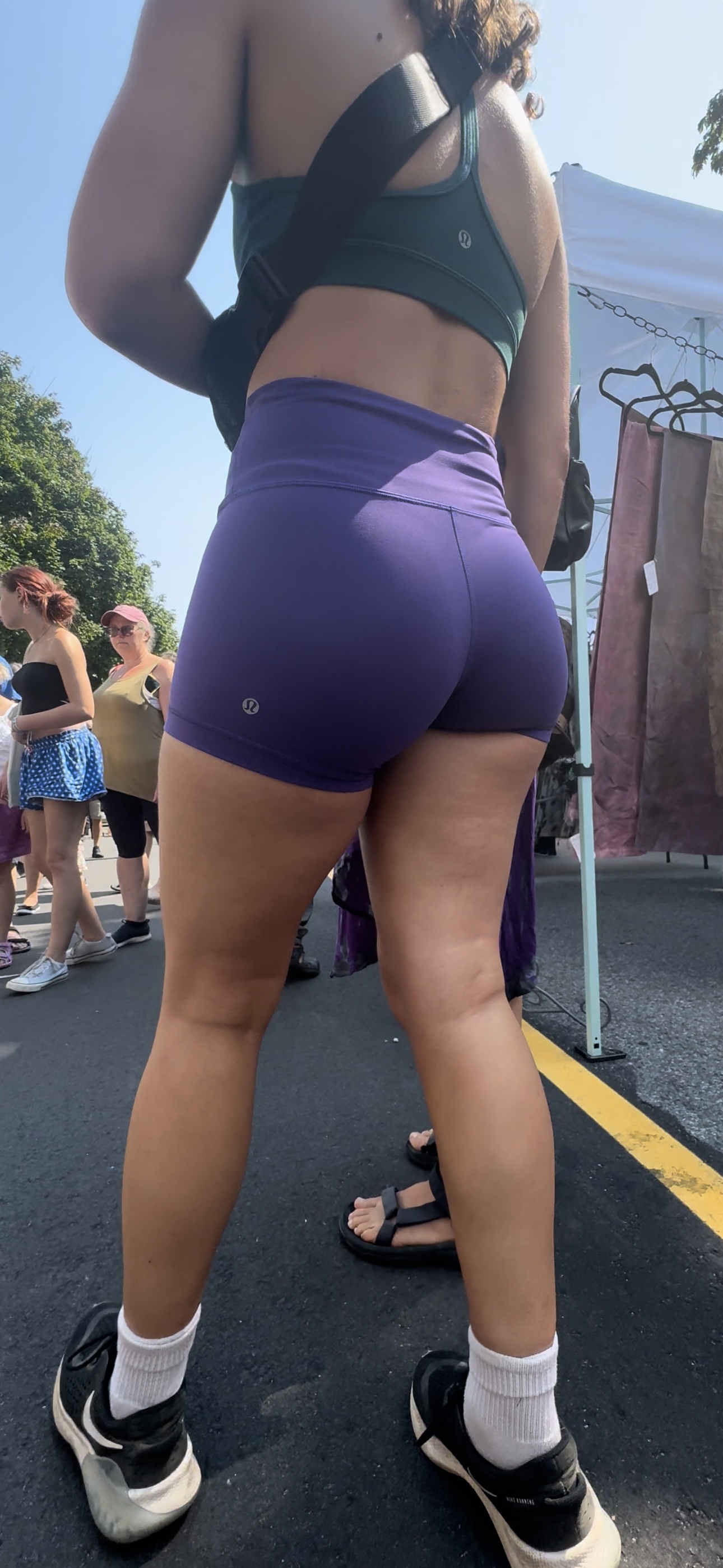 Purple Booty Short Teen Perfection