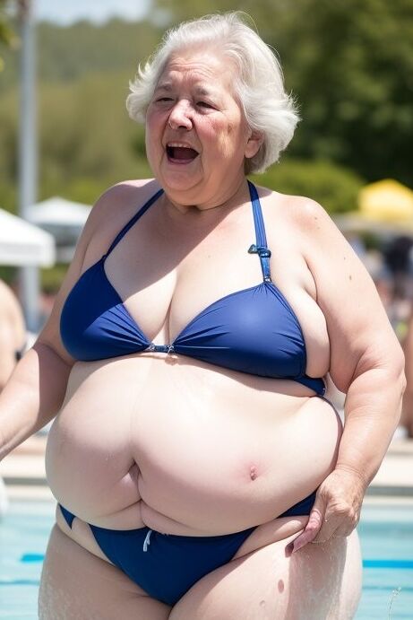 grannies in swimsuites