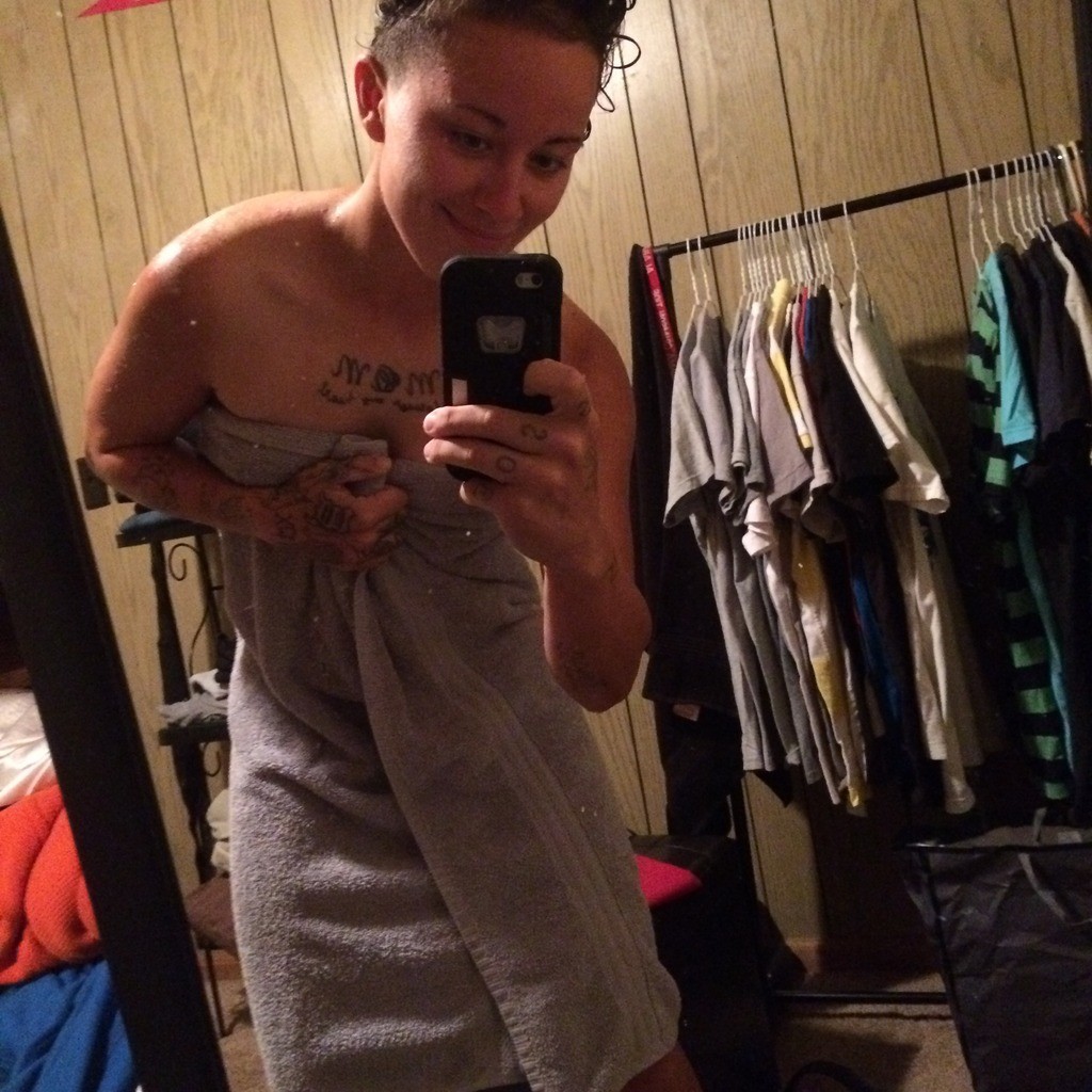 Lesbian Stripper Shows Off
