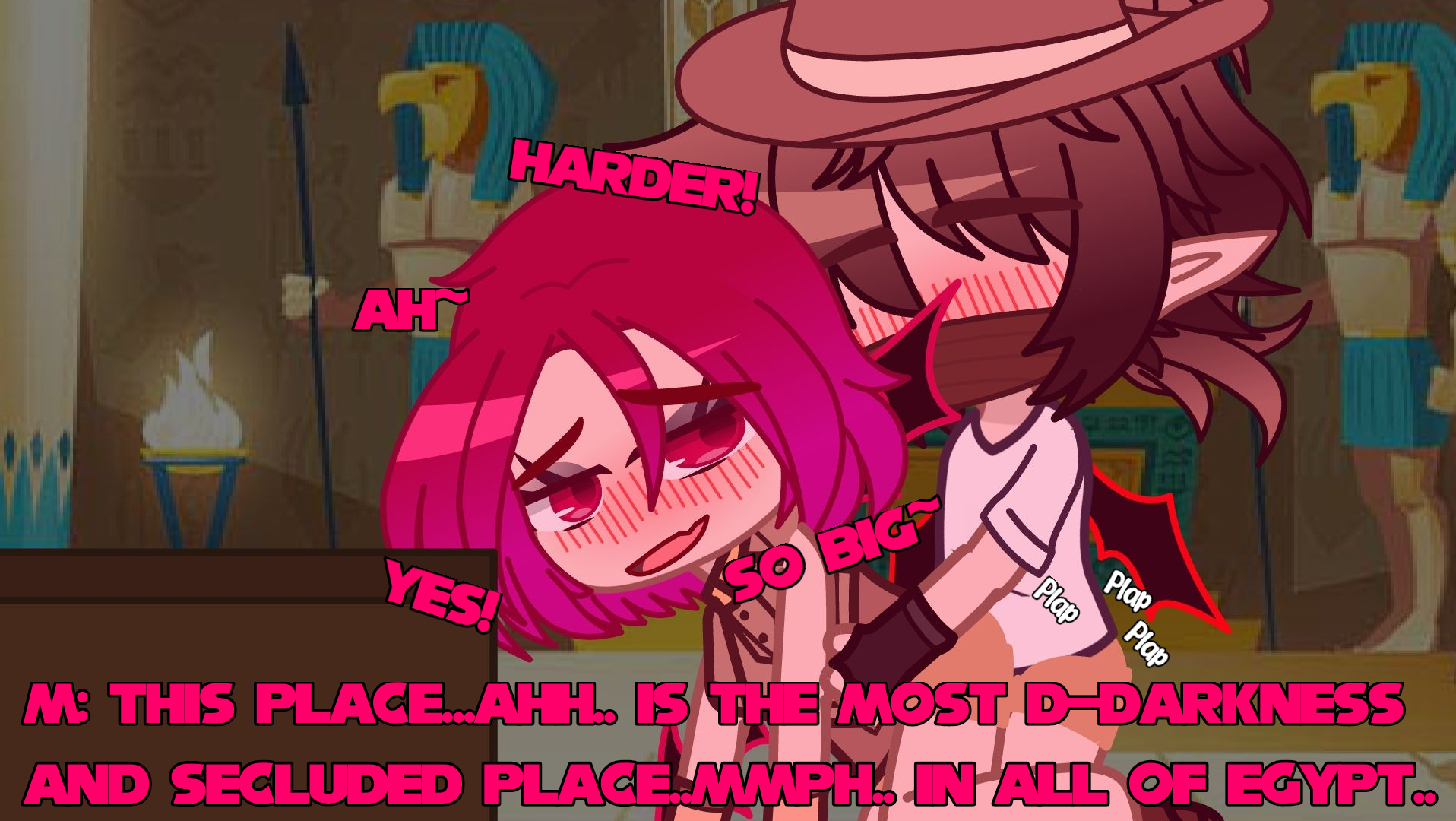 A little visit to Egypt! (Milly x Damien)