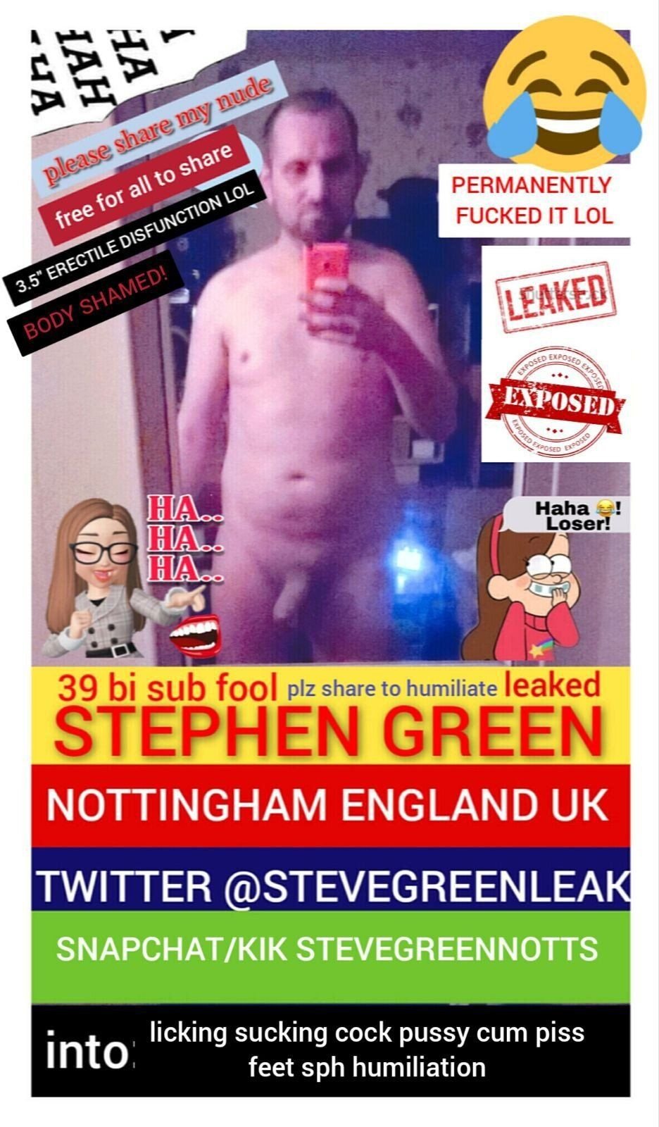 STEPHEN GREEN from NOTTINGHAM UK