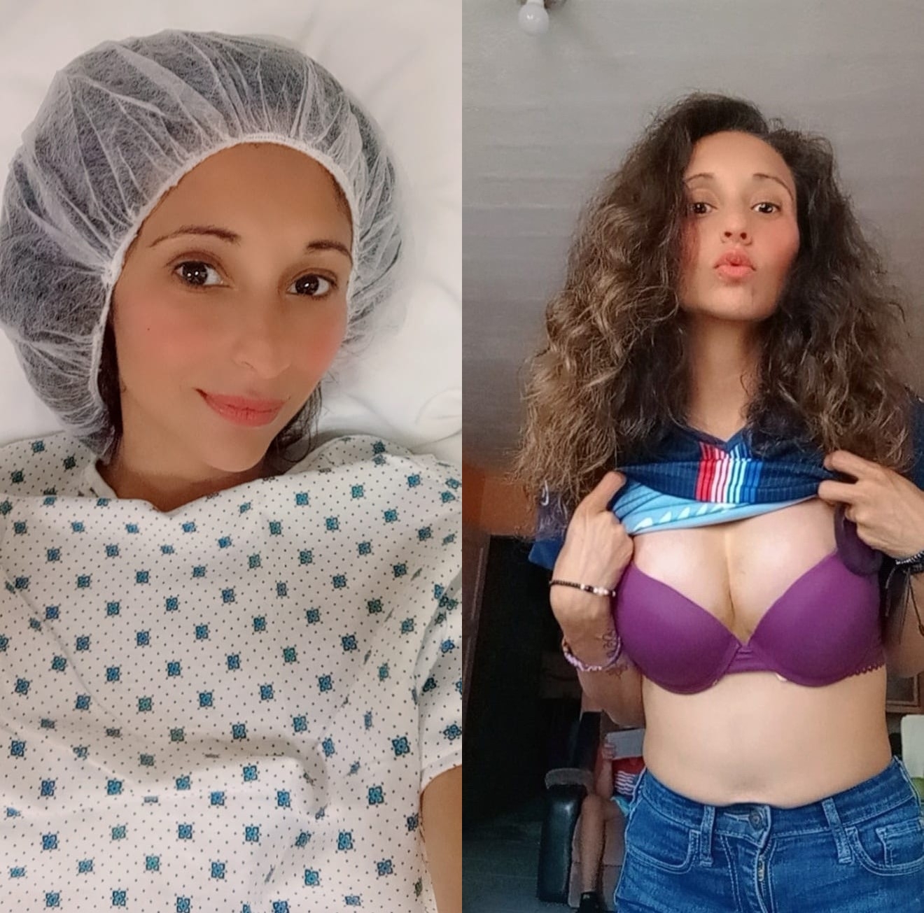 Con tetas nuevas