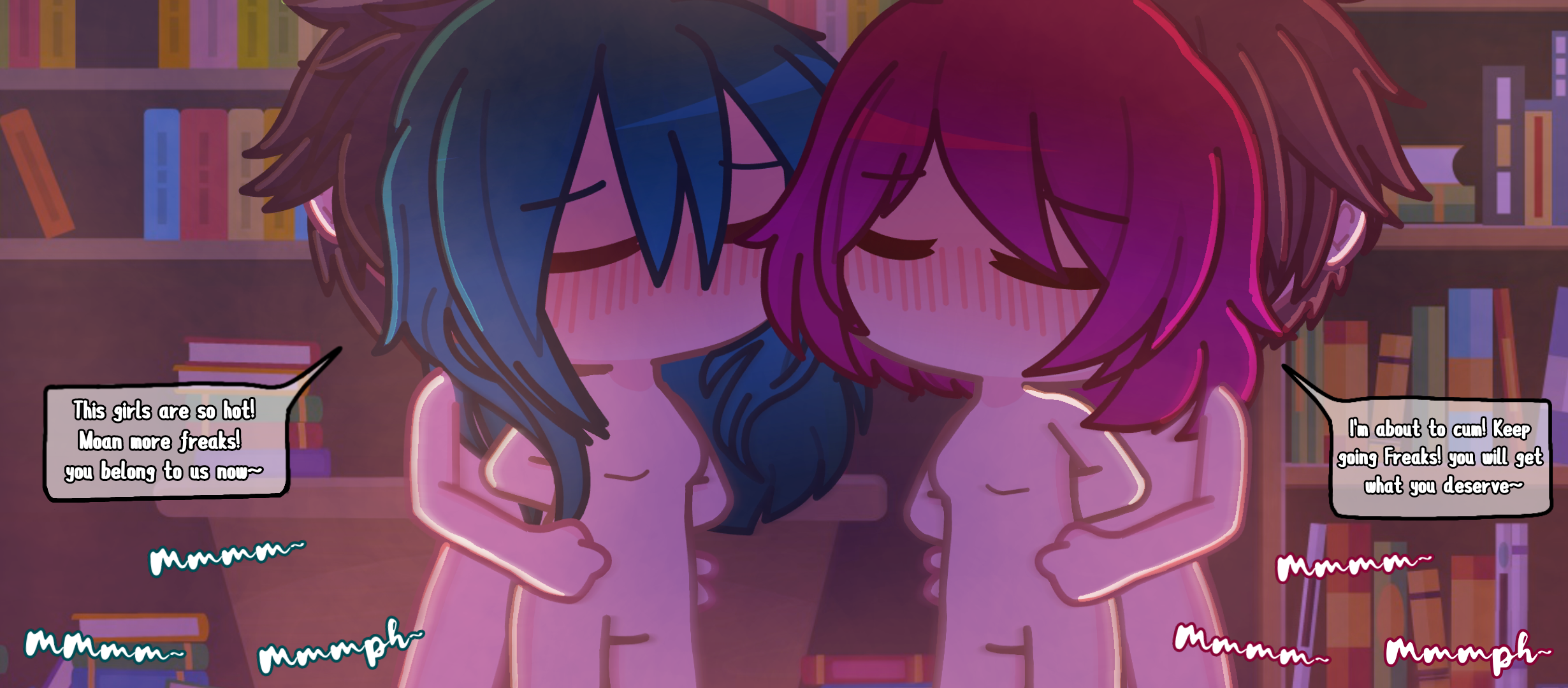 Hailey and Milly gets fucked (TMF)
