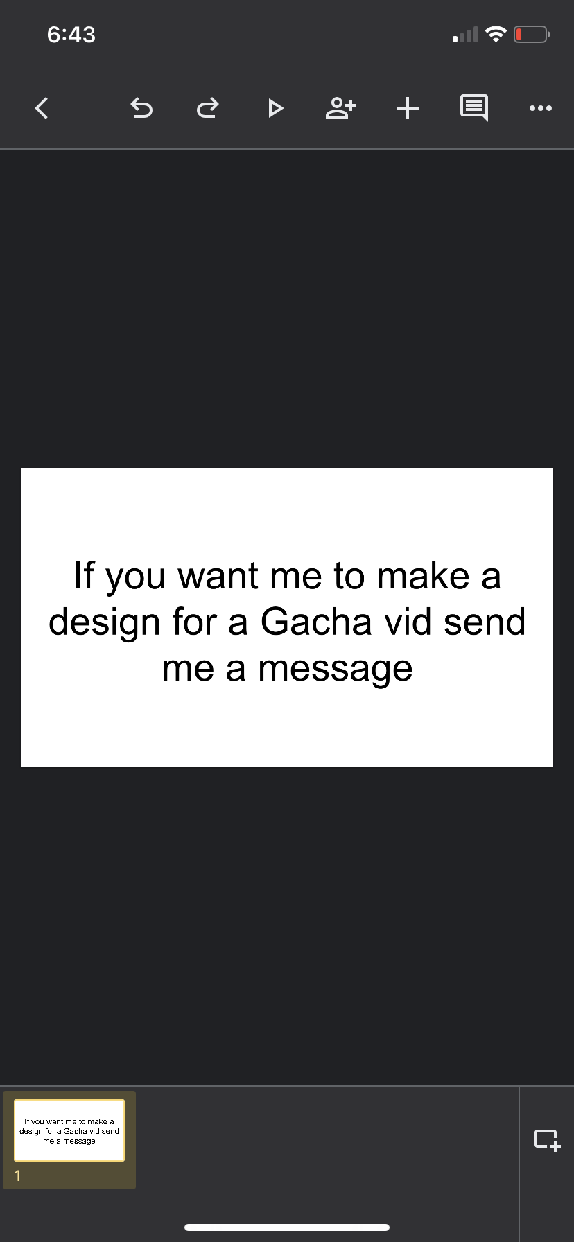 Send me a Gacha character and I’ll make you one
