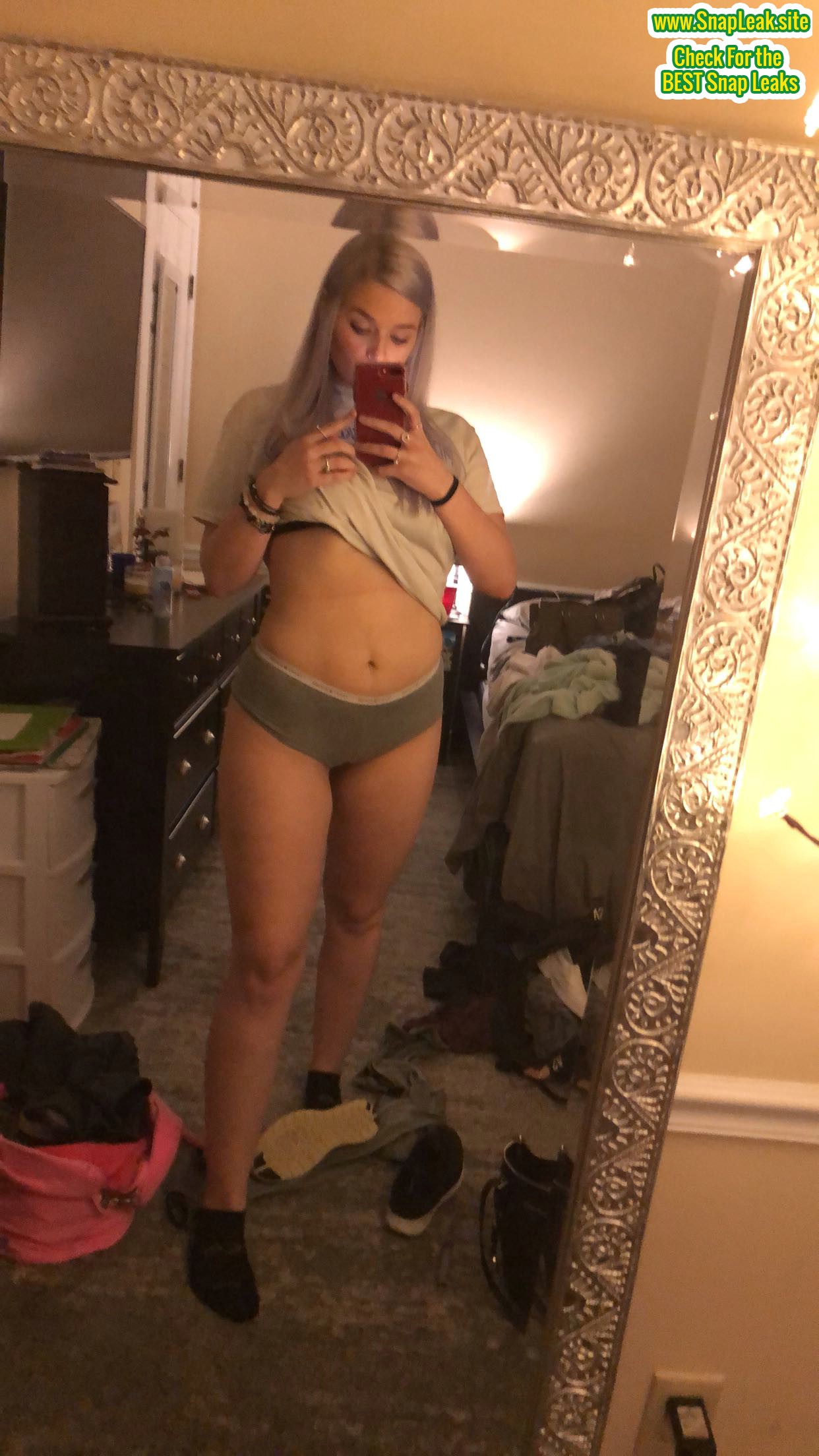 Stunning Blonde Teen Leaked Snapchat