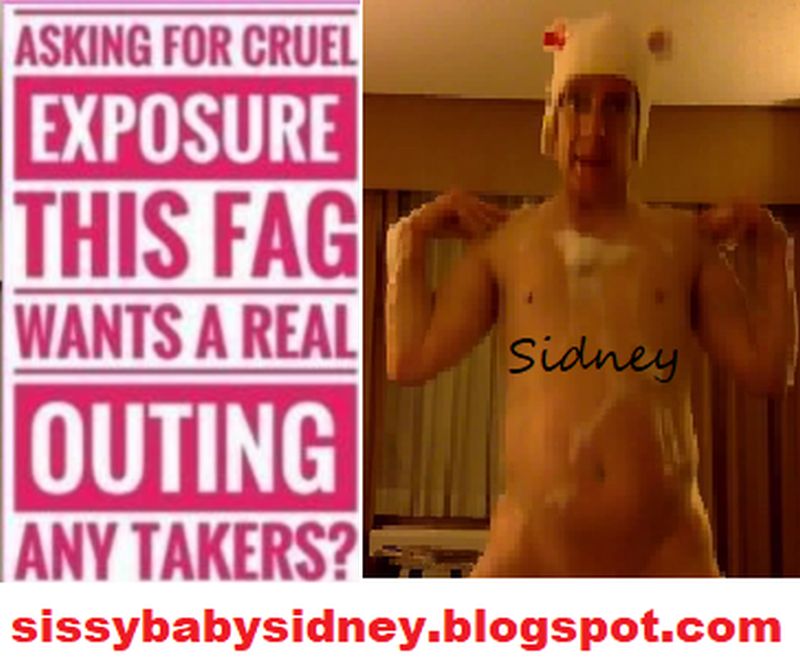 I, sissybabysidney, need exposure