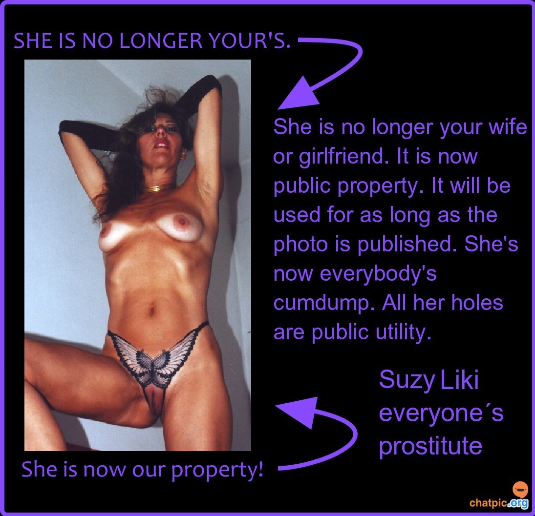 SUZY LIKI - CAPTIONS ON A HOT WHORE WIFE*