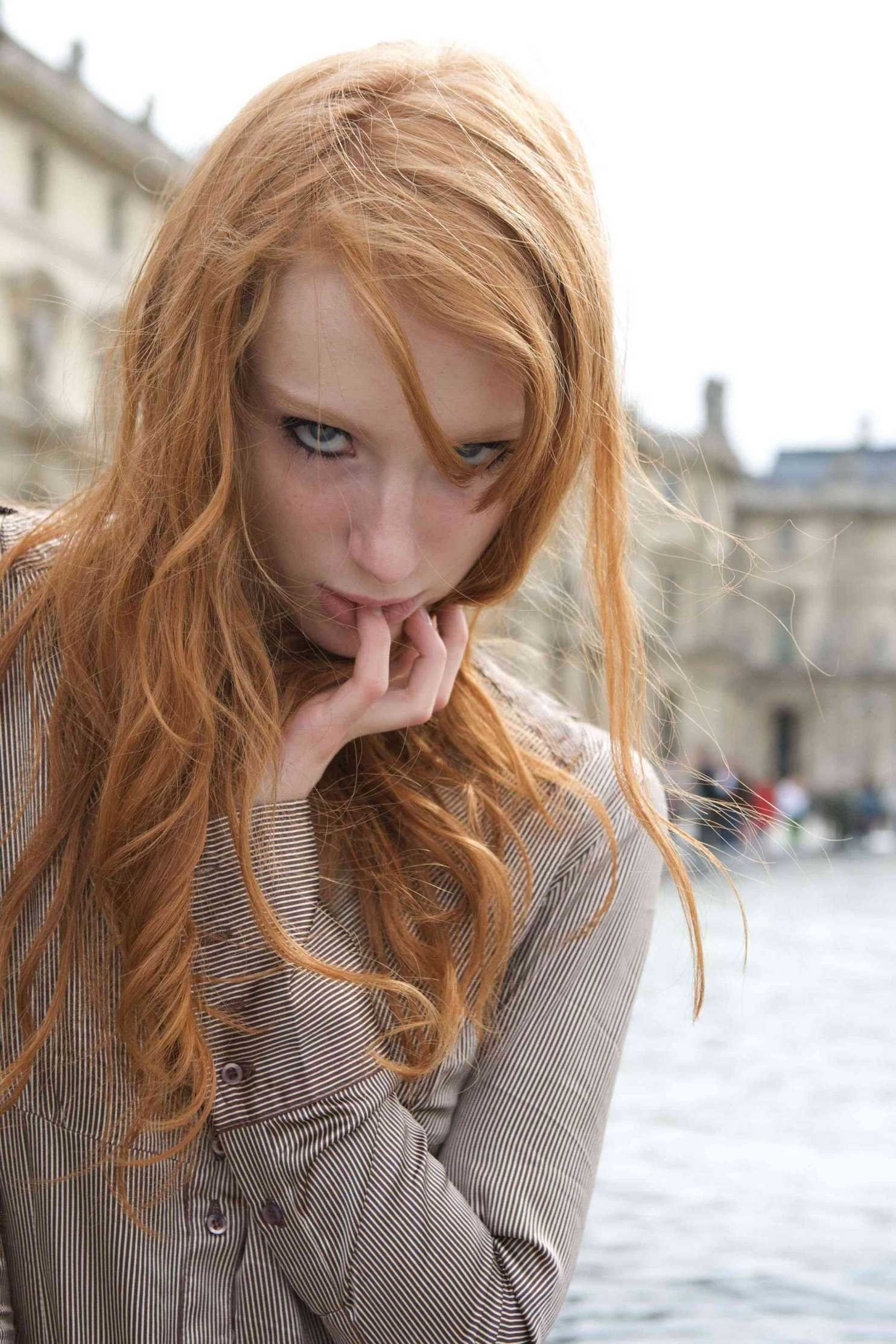 Redhead In Paris
