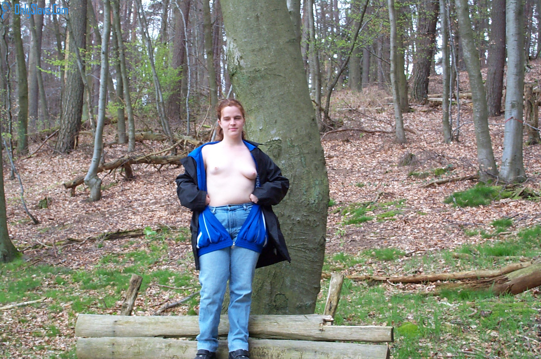 Sexy Russian nudist voyeur wife on vacation