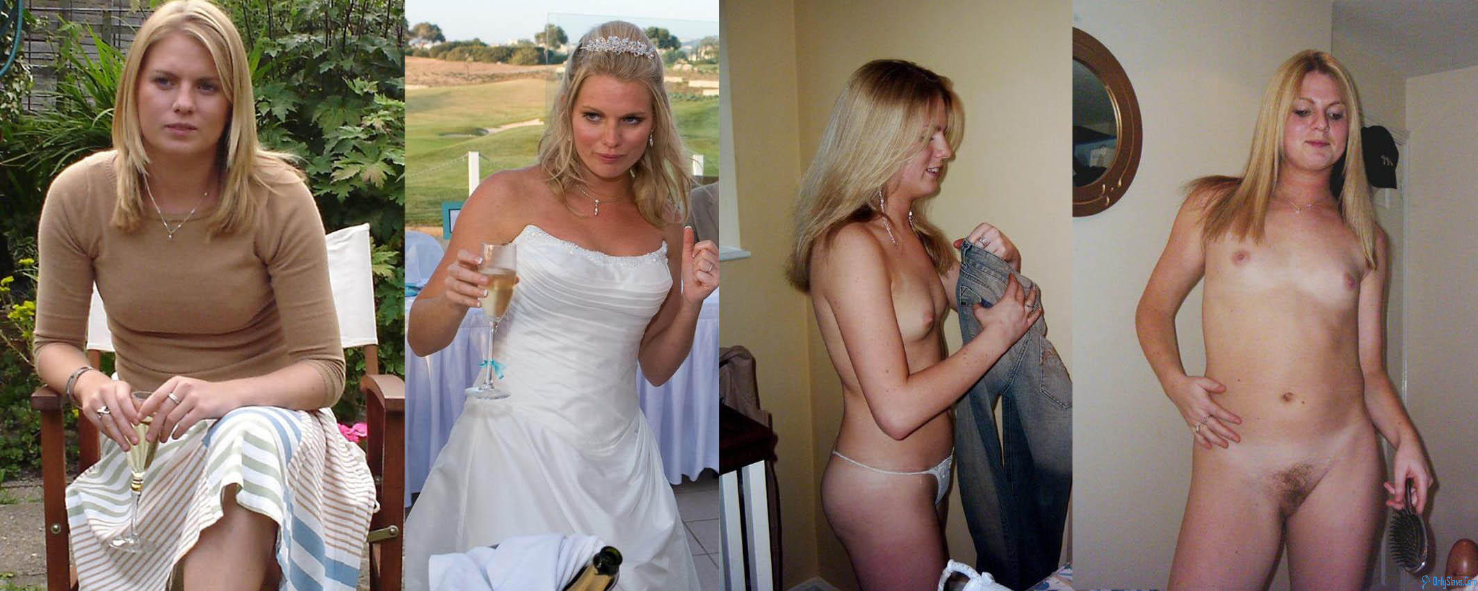 Hot Slavic Brides Dressed and Undressed