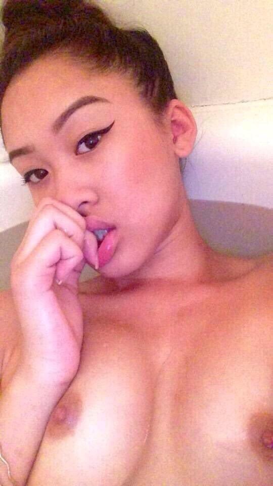 Exposed Asian Slut Selfie Hot