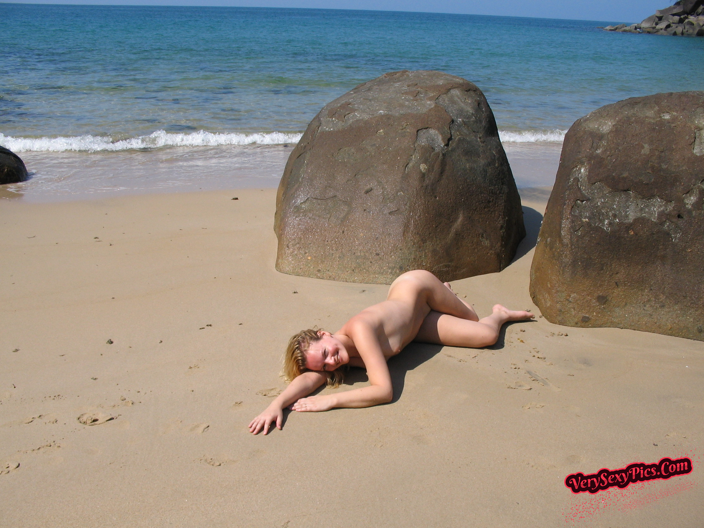 Naked Amateur Danish Slut On The Beach
