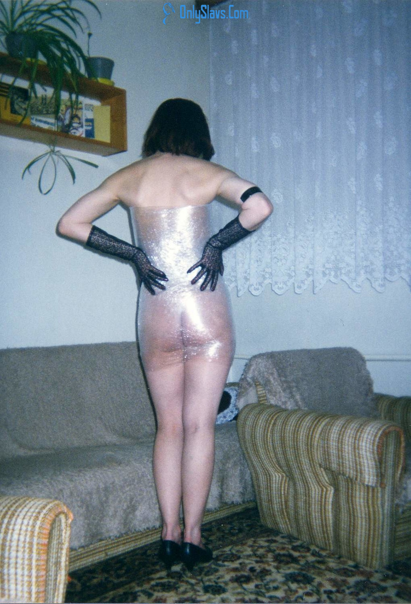 Leaked nude pics of Russian amateur retro wife