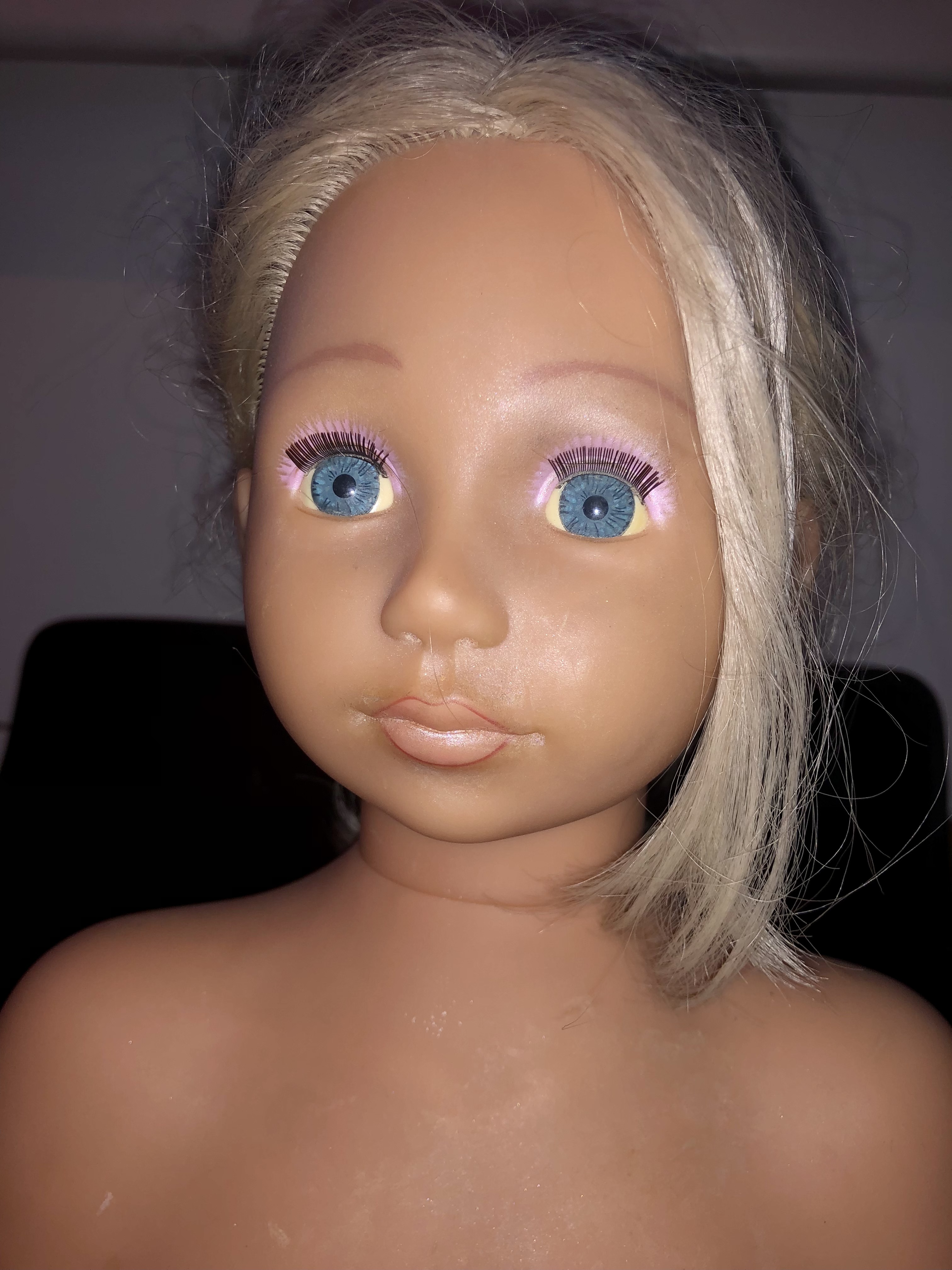 Cute smelly second hand store hairdresser doll
