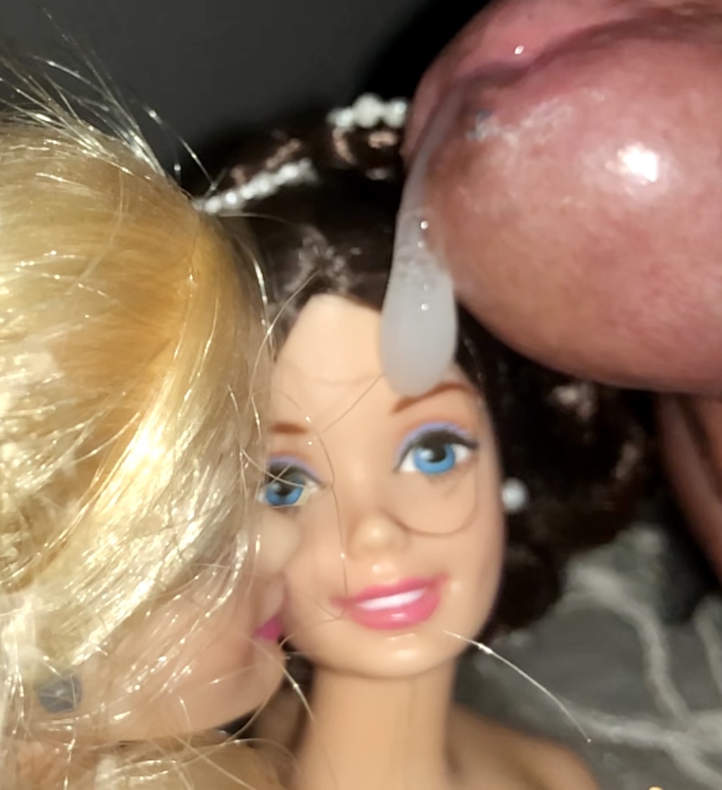 A little drop extra cum for secondhand store Barbie