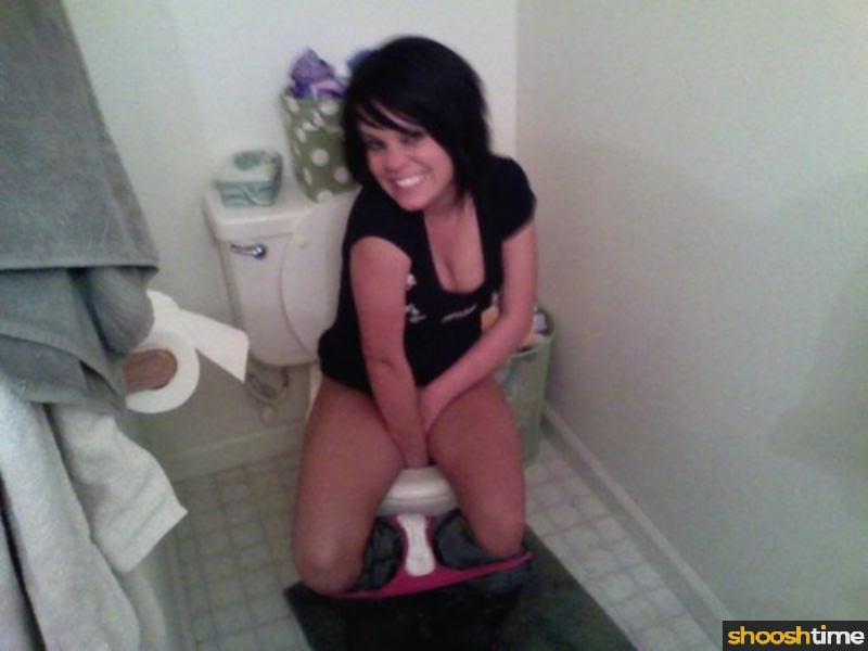 girls using Toilet