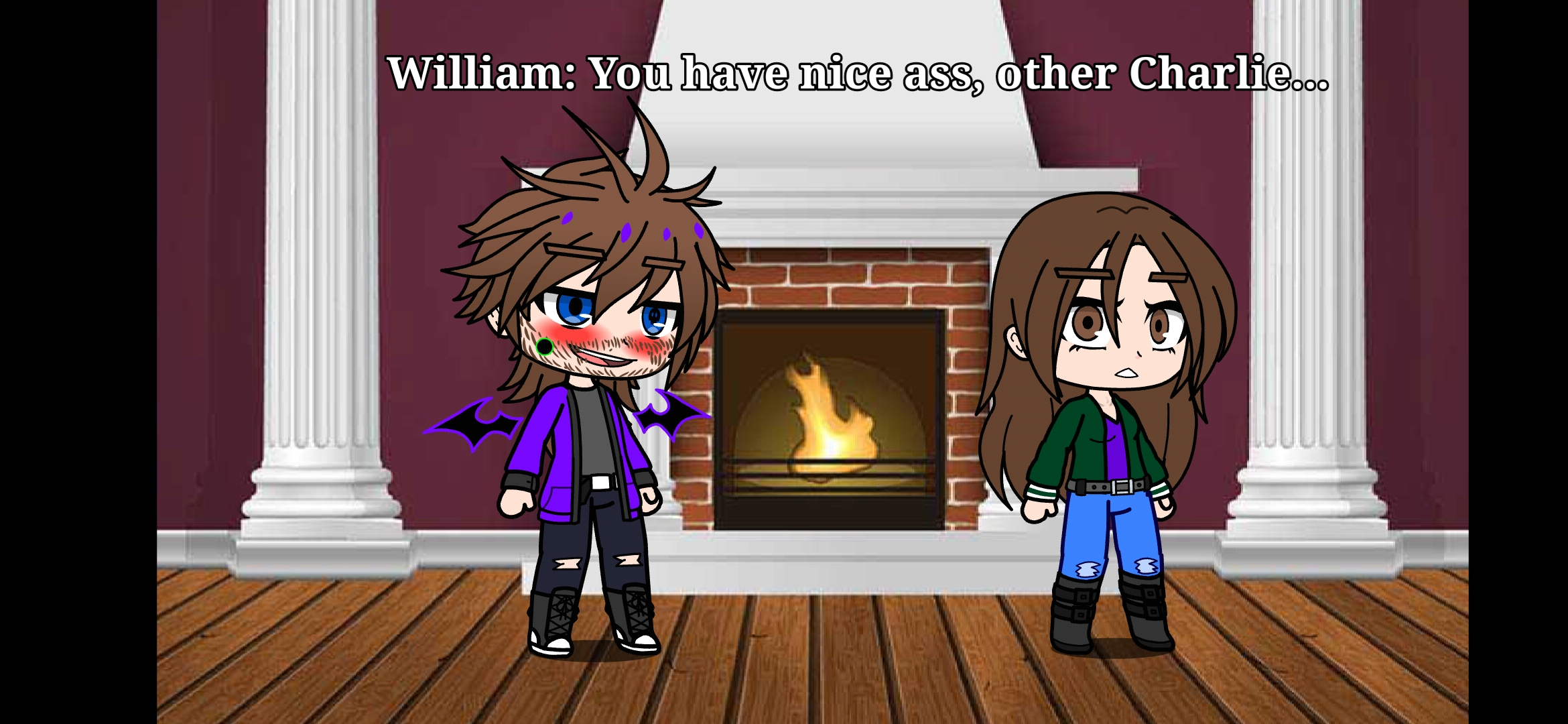 William Afton fuck Book Charlie Emily