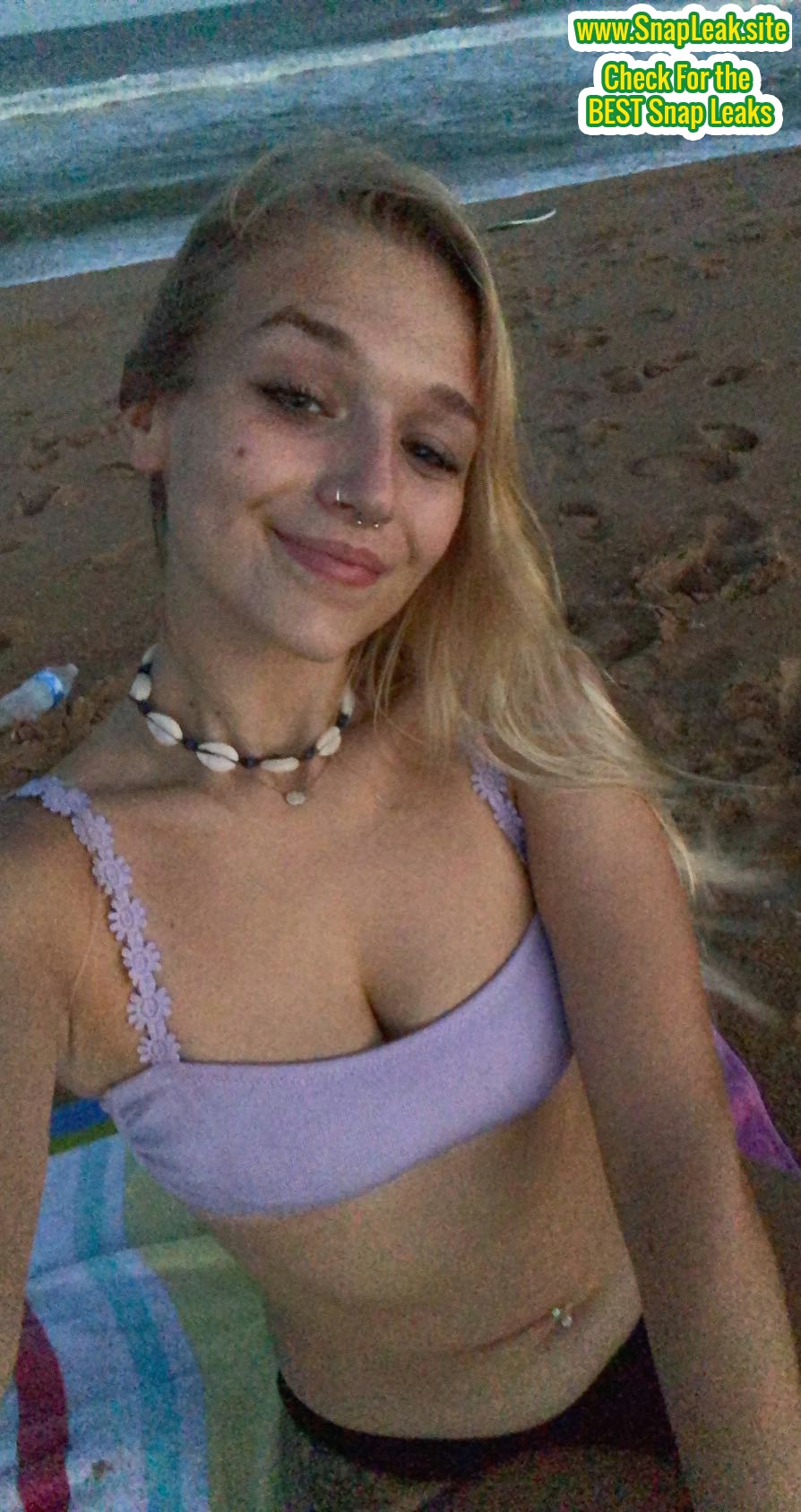 Stunning Blonde Teen Leaked Snapchat