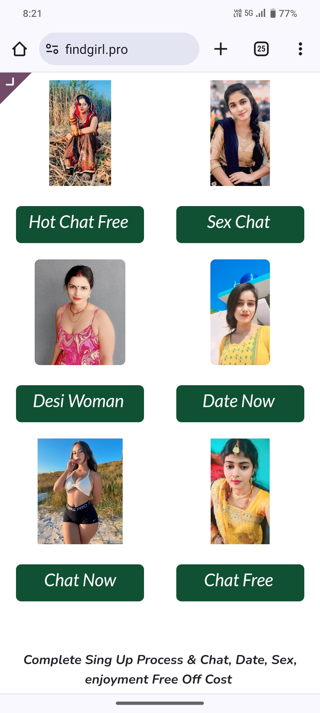 New Sex Chat Website