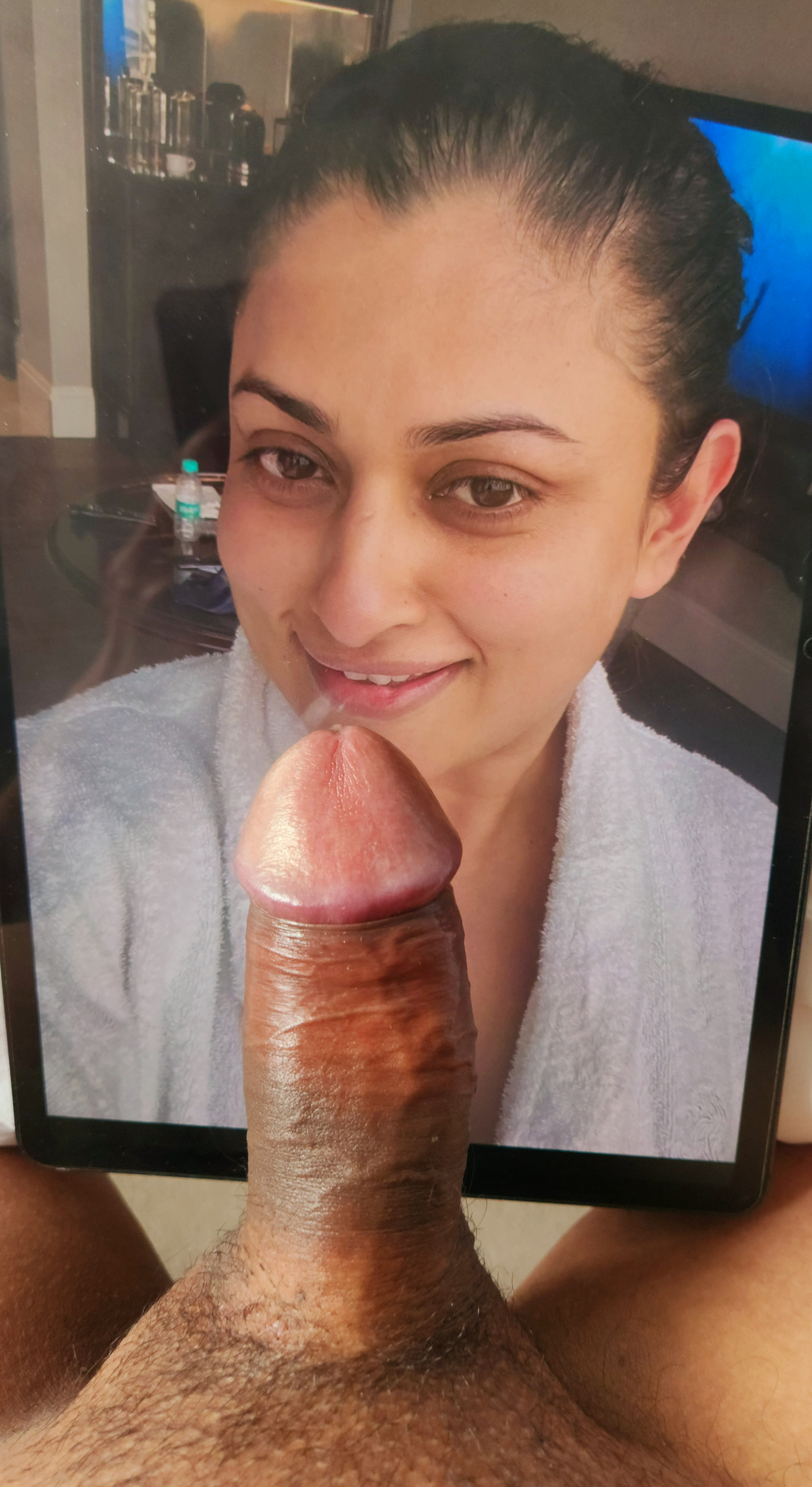 Cock on face cock tribute to Desi Indian milf by Thukkamj